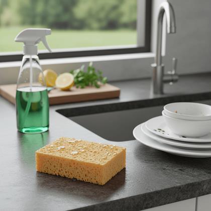 Obrazek z Naturalna ekologiczna gąbka do naczyń