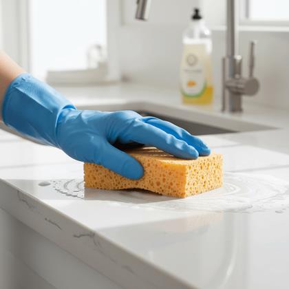 Obrazek z Naturalna ekologiczna gąbka do naczyń