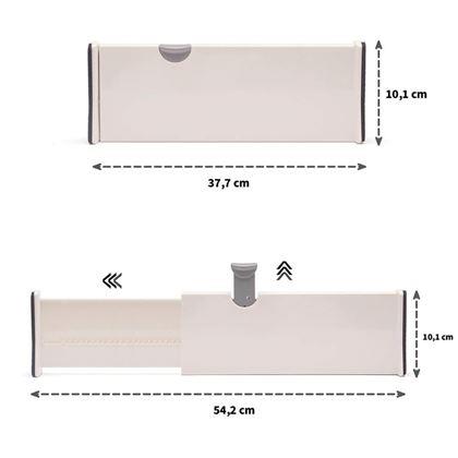 Obrazek z Regulowany rozdzielacz/przegroda do szuflady