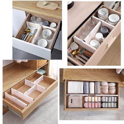 Obrazek z Regulowany rozdzielacz/przegroda do szuflady