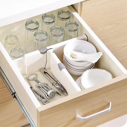 Obrazek z Regulowany rozdzielacz/przegroda do szuflady