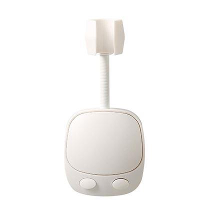 Obrazek z Samoprzylepny uchwyt na prysznic - biały