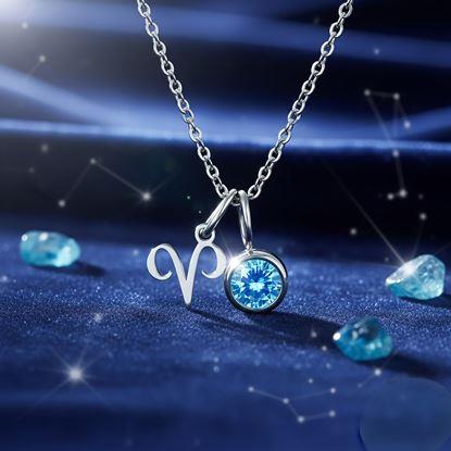 Obraz Łańcuszek z zawieszką znaku zodiaku