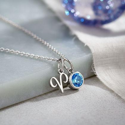 Obrazek z Łańcuszek z zawieszką znaku zodiaku - Baran