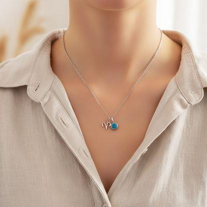 Obraz Łańcuszek z zawieszką znaku zodiaku