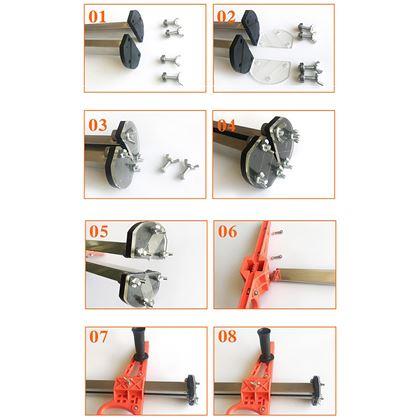 Obrazek z Ręczna gilotyna do płyt kartonowo-gipsowych