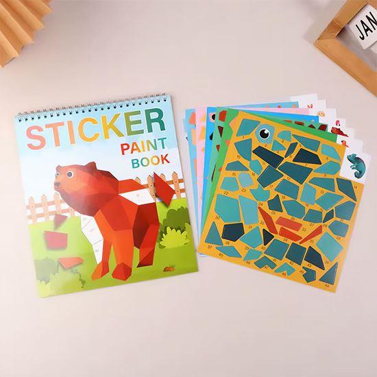 Obrazek z Kreatywny zestaw klejenia według numerów