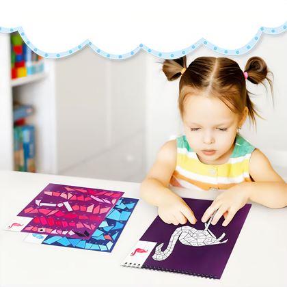 Obrazek z Kreatywny zestaw klejenia według numerów