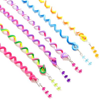 Obrazek z Ozdoby do włosów - spirale z koralikami 6 szt.