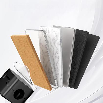 Obrazek z Magnetyczne samoprzylepne uchwyty na kable, 6 szt.