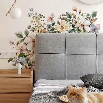 Obraz Naklejka ścienna z kwiatami