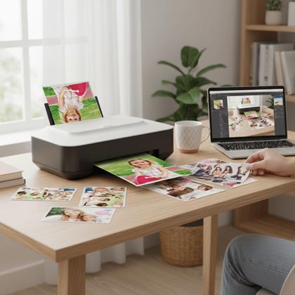 Obrazek z Magnetyczny papier do drukarki A4