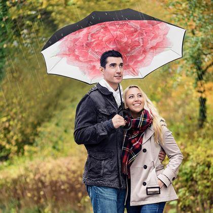 Obrazek z Odwrócony parasol  -  kwiat