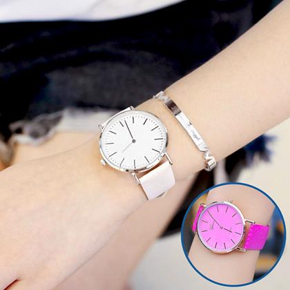 Obrazek z Zegarek zmieniający kolory  -  różowy