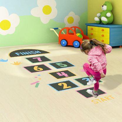 Obraz Naklejki podłogowe - klasy do skakania