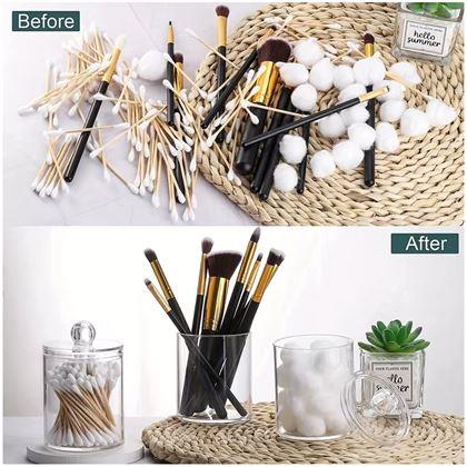 Obrazek z Pojemnik łazienkowy z pokrywką