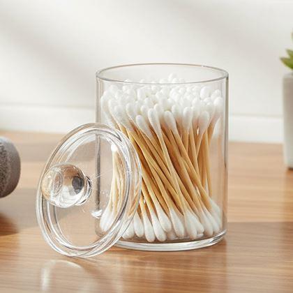 Obrazek z Pojemnik łazienkowy z pokrywką