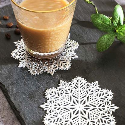 Obraz Podkładka w kształcie płatka śniegu 