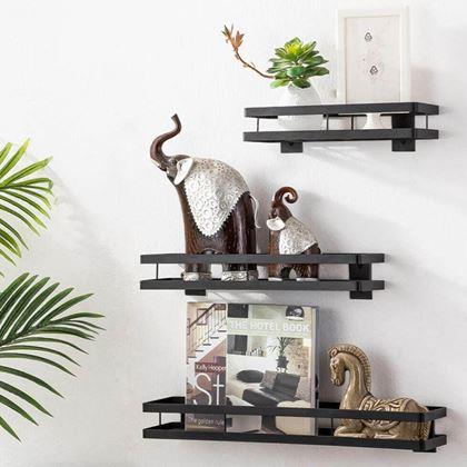 Obrazek z Metalowa zdejmowana półka ścienna 25 cm