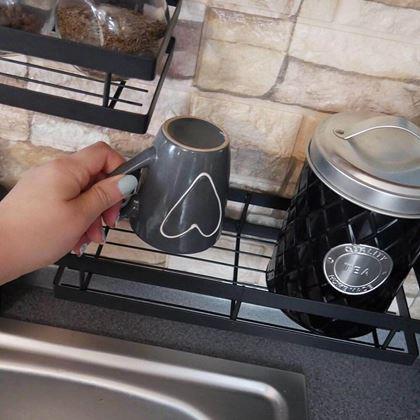 Obrazek z Metalowa zdejmowana półka ścienna 30 cm