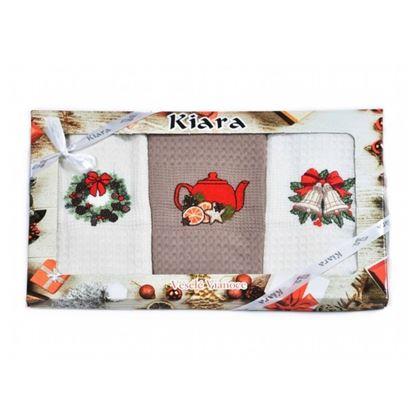 Obraz Zestaw świątecznych ściereczek kuchennych 3 szt.