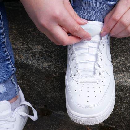 Obrazek z Świecące sznurowadła LED  -  niebieskie