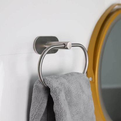 Obraz Samoprzylepny uchwyt na ręczniki okrągły