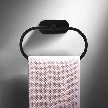 Obraz Samoprzylepny uchwyt na ręczniki okrągły