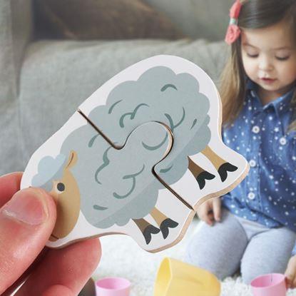 Obraz Puzzle dla dzieci - zwierzątka