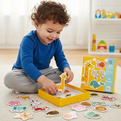 Obrazek z Puzzle dla dzieci - zwierzątka