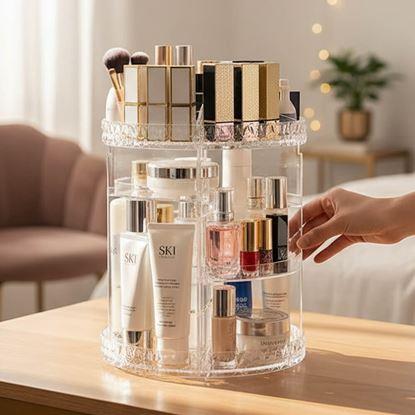 Obraz Stojak obrotowy na kosmetyki