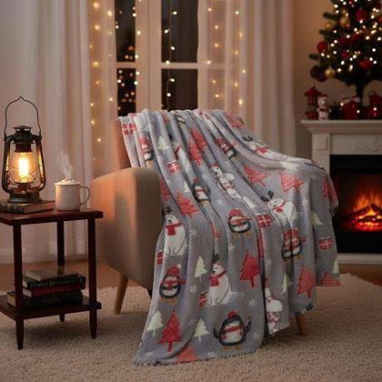 Obrazek z Świecący koc bożonarodzeniowy