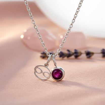 Obraz Łańcuszek z zawieszką znaku zodiaku