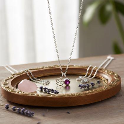 Obrazek z Łańcuszek z zawieszką znaku zodiaku - Rak