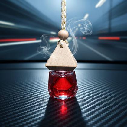 Obrazek z Aromatická buteleczka do auta - czerwony