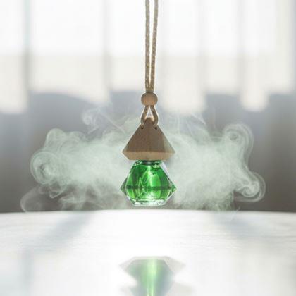 Obrazek z Aromatická buteleczka do auta - zielona