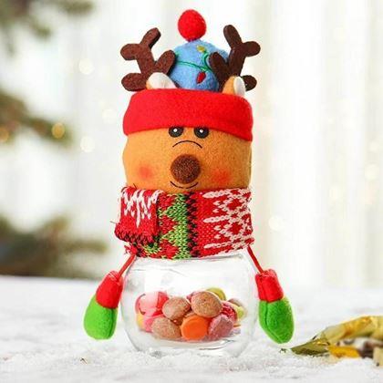 Obrazek z Świąteczna puszka na słodycze -  renifer