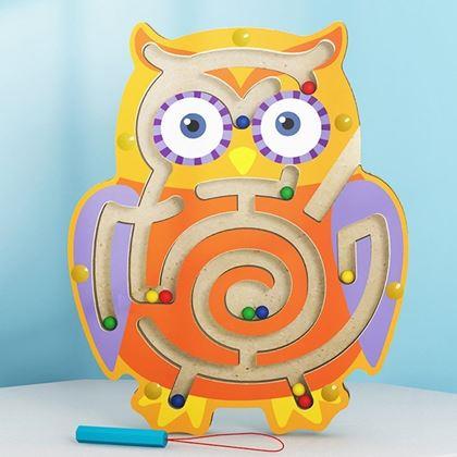 Obrazek z Magnetickie labirynt  -  sowa