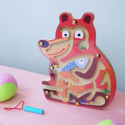 Obrazek z Magnetickie labirynt  -  miś