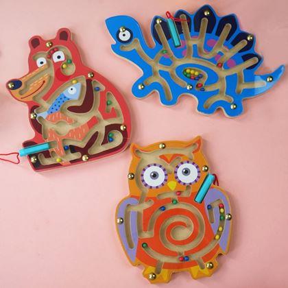 Obrazek z Magnetickie labirynt  -  sowa