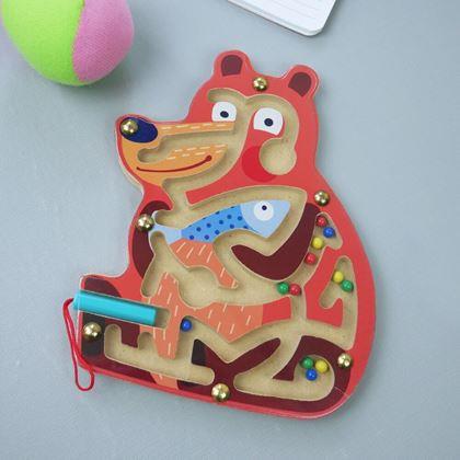 Obrazek z Magnetickie labirynt  -  miś