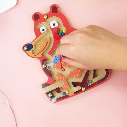 Obrazek z Magnetickie labirynt  -  miś