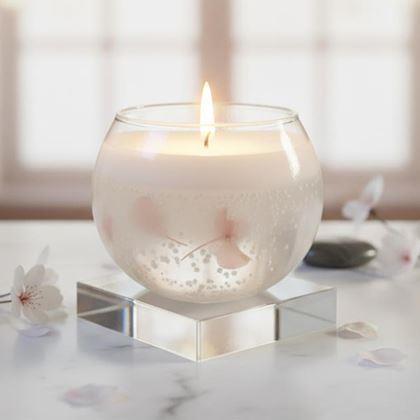 Obrazek z Świeca żelowa  - jasnoróżowy