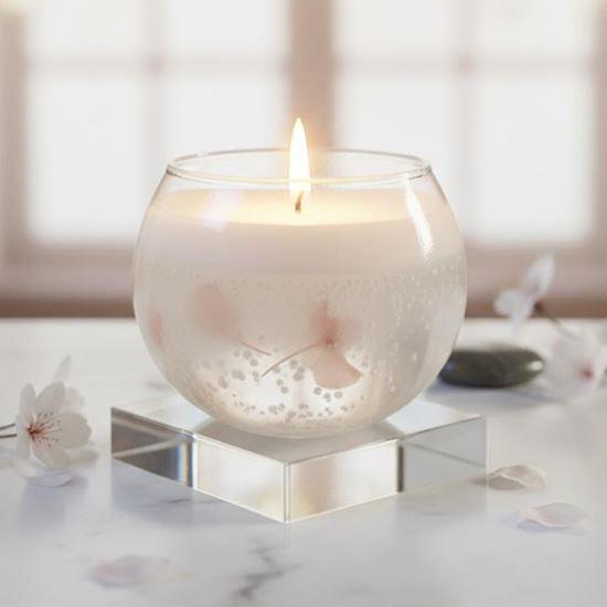 Obrazek z Świeca żelowa  - jasnoróżowy