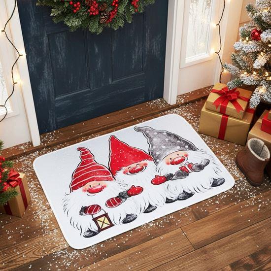 Obrazek z Wycieraczka świąteczna  -  skrzaty