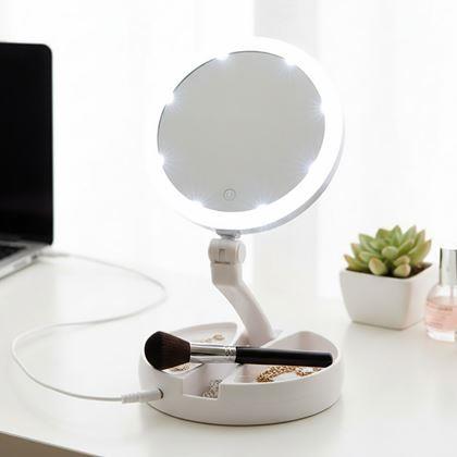 Obrazek z Przenośne podświetlane lusterko