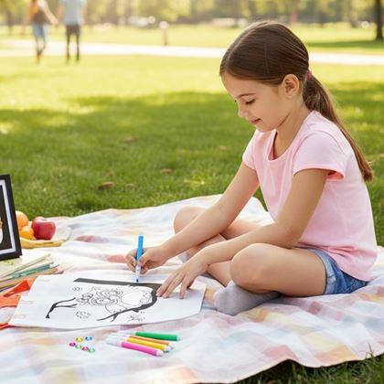 Obrazek z Pokoloruj swoją torebkę