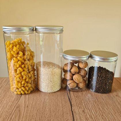 Obrazek z Przezroczysty pojemnik na żywność 1000 ml