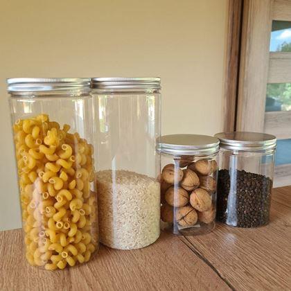 Obrazek z Przezroczysty pojemnik na żywność 1000 ml