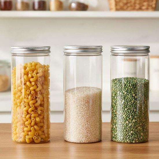 Obrazek z Przezroczysty pojemnik na żywność 1000 ml